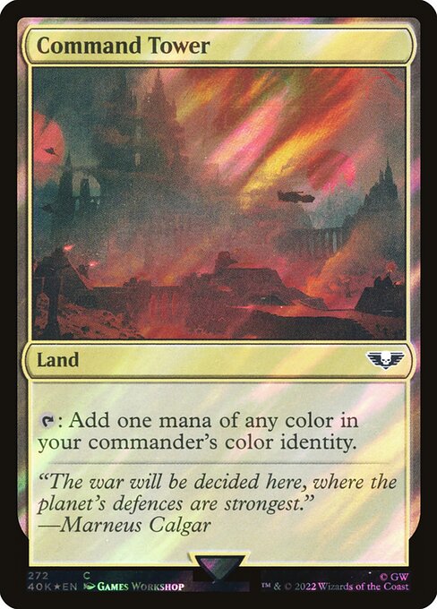 Command Tower (272★) [Warhammer 40,000 Commander]