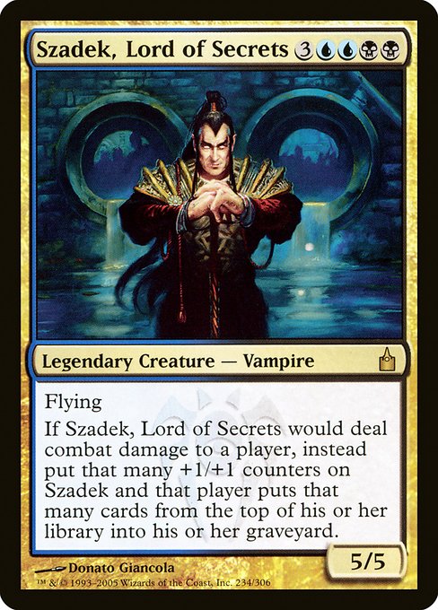 Szadek, Lord of Secrets (234) [Ravnica: City of Guilds]