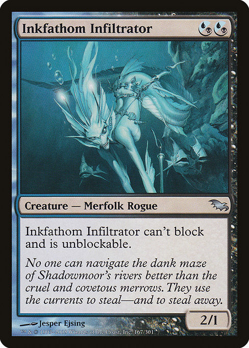 Inkfathom Infiltrator (167) [Shadowmoor]