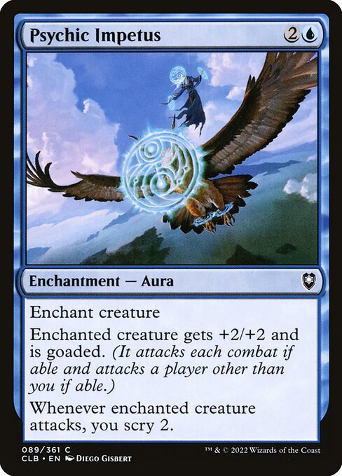 Psychic Impetus (89) [Commander Legends: Battle for Baldur's Gate]