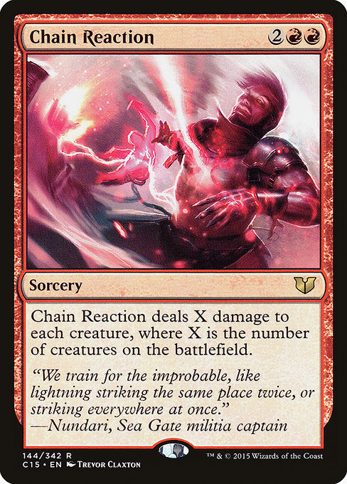 Chain Reaction (144) [Commander 2015]