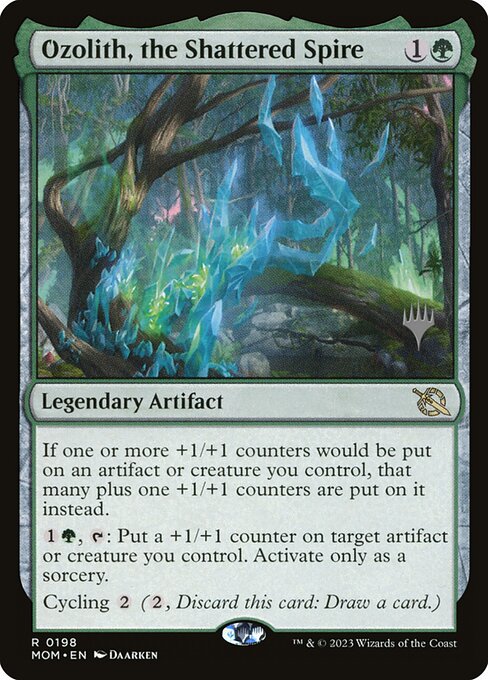 Ozolith, the Shattered Spire (198p) [March of the Machine Promos]