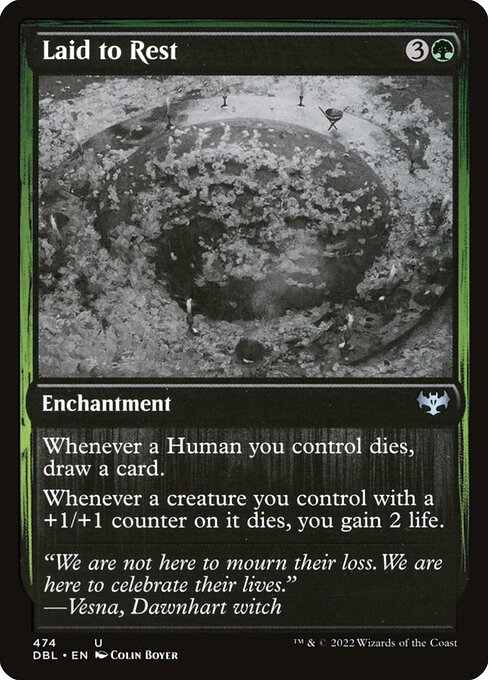Laid to Rest (474) [Innistrad: Double Feature]