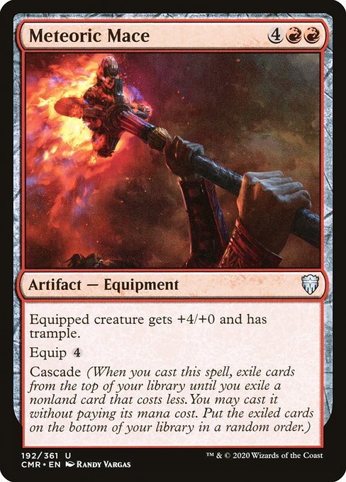 Meteoric Mace (192) [Commander Legends]