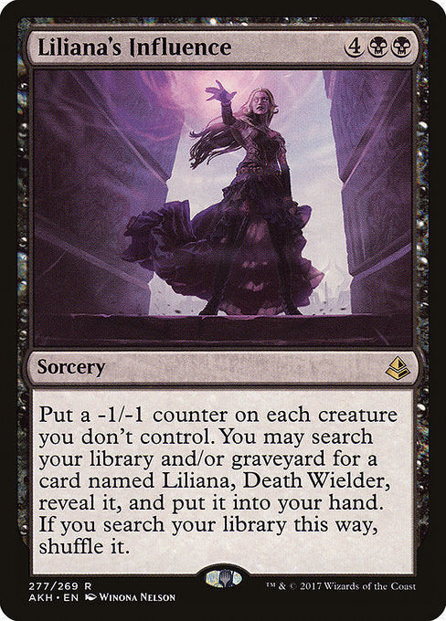 Liliana's Influence (277) [Amonkhet]