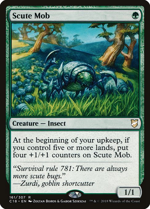 Scute Mob (161) [Commander 2018]
