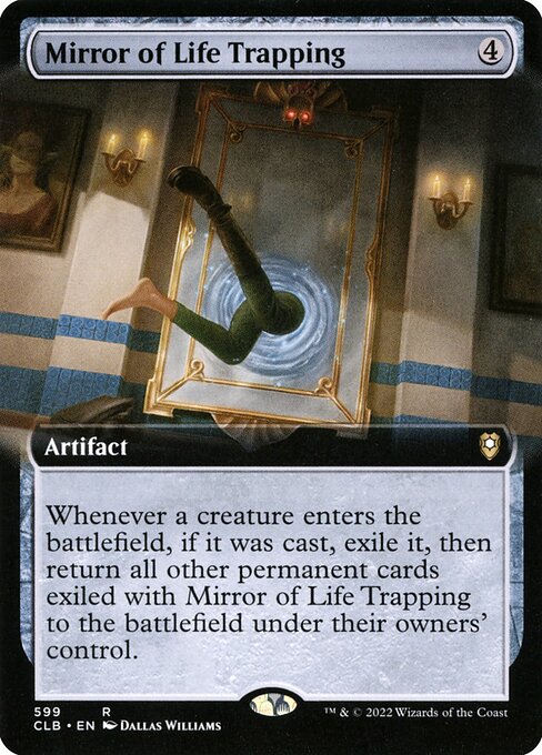 Mirror of Life Trapping (599) [Commander Legends: Battle for Baldur's Gate] [Extended Art]