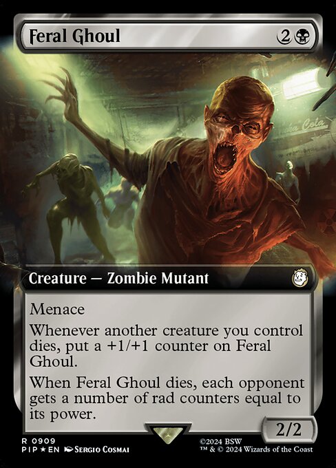 Feral Ghoul (909) [Fallout] [Extended Art]