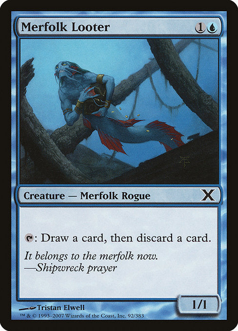 Merfolk Looter (92) [Tenth Edition]