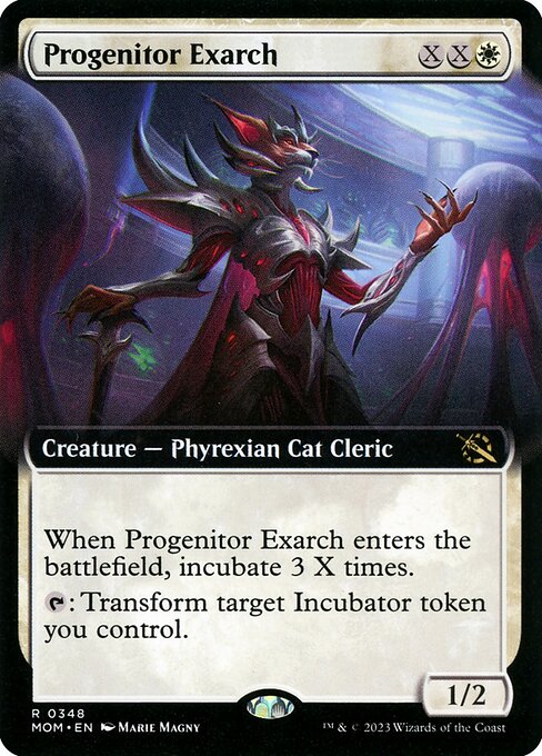 Progenitor Exarch (348) [March of the Machine] [Extended Art]