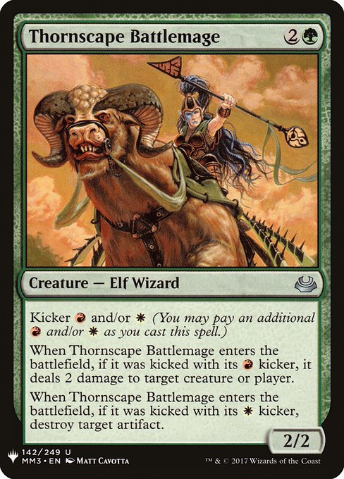 Thornscape Battlemage (MM3-142) [The List]