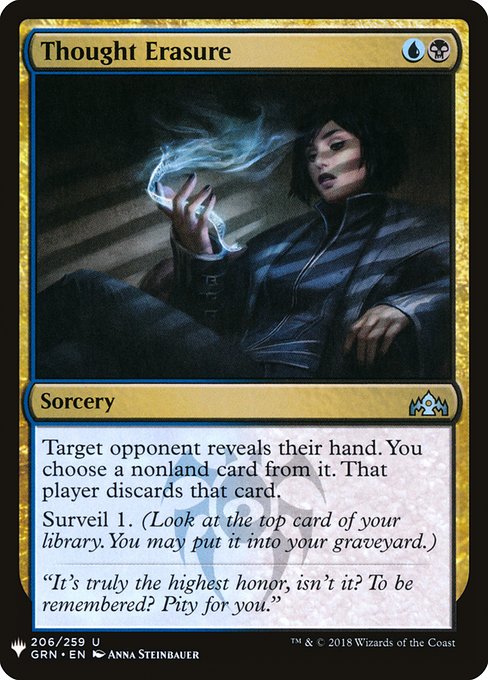 Thought Erasure (GRN-206) [The List]