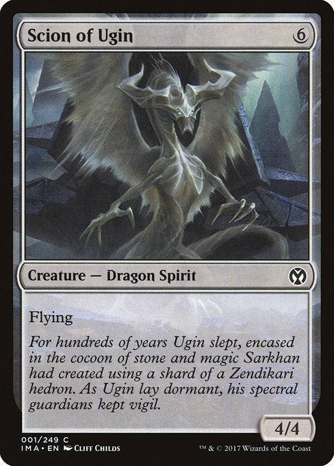 Scion of Ugin (1) [Iconic Masters]