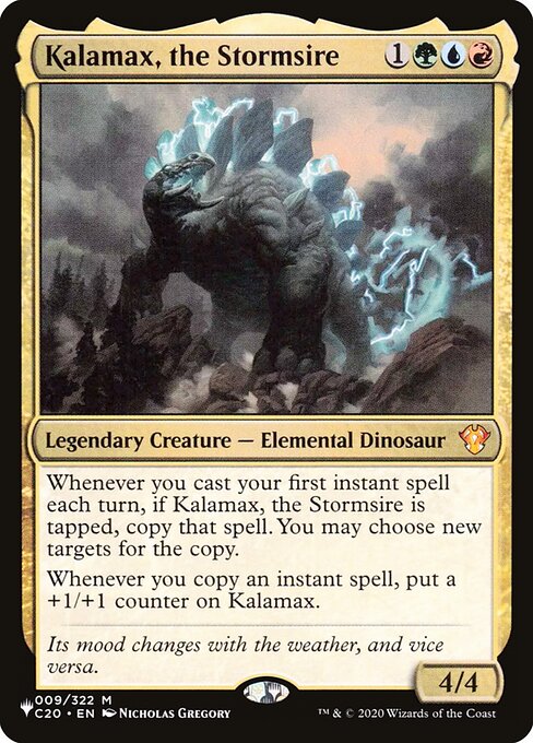 Kalamax, the Stormsire (C20-9) [The List]