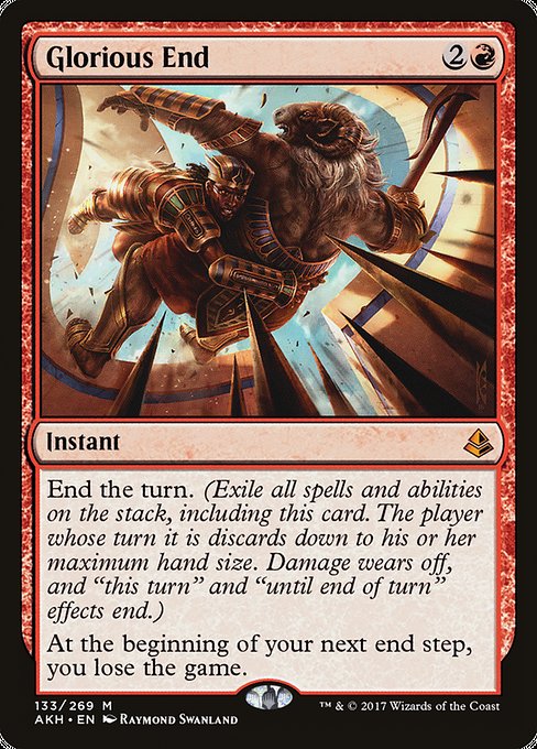 Glorious End (133) [Amonkhet]