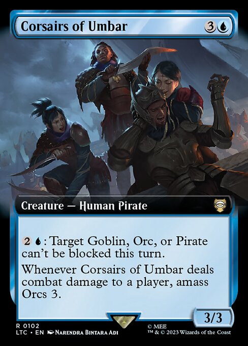 Corsairs of Umbar (102) [Tales of Middle-earth Commander] [Extended Art]