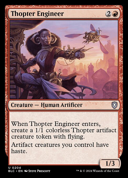 Thopter Engineer (204) [Bloomburrow Commander]