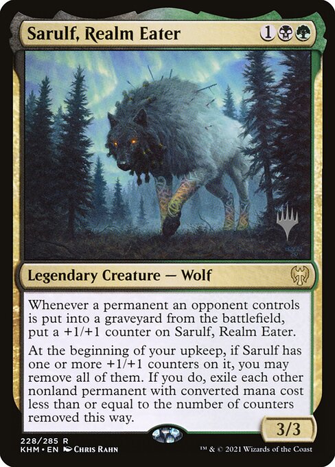 Sarulf, Realm Eater (228p) [Kaldheim Promos]