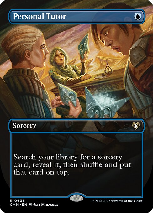 Personal Tutor (633) [Commander Masters] [Borderless]
