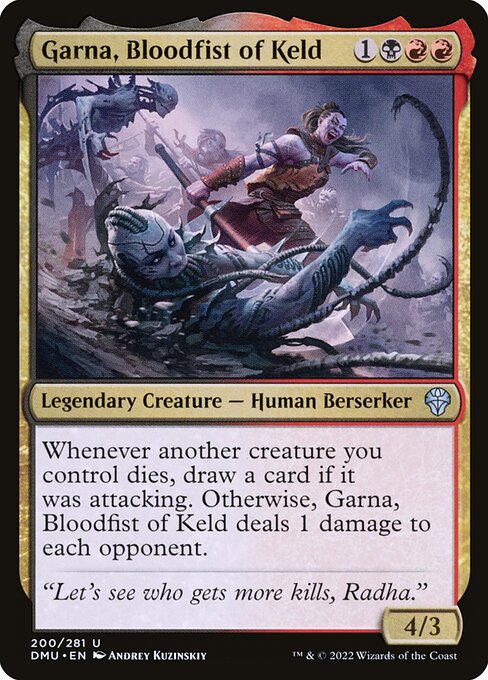Garna, Bloodfist of Keld (200) [Dominaria United]