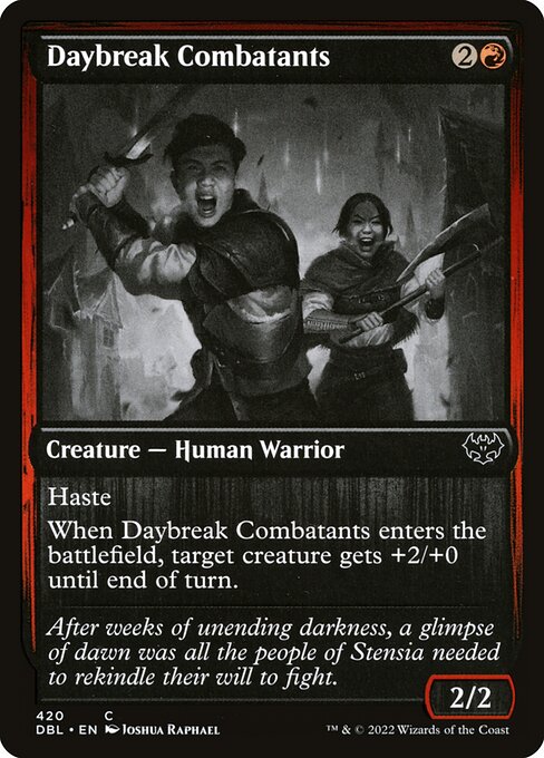 Daybreak Combatants (420) [Innistrad: Double Feature]