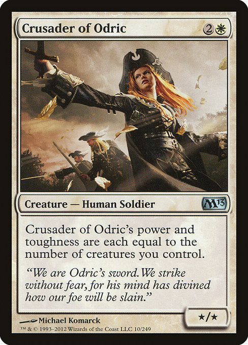 Crusader of Odric (10) [Magic 2013]