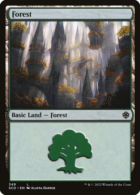Forest (349) [Starter Commander Decks]