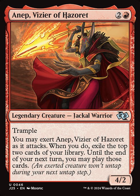 Anep, Vizier of Hazoret (46) [Foundations Jumpstart]