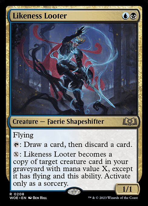 Likeness Looter (208) [Wilds of Eldraine]