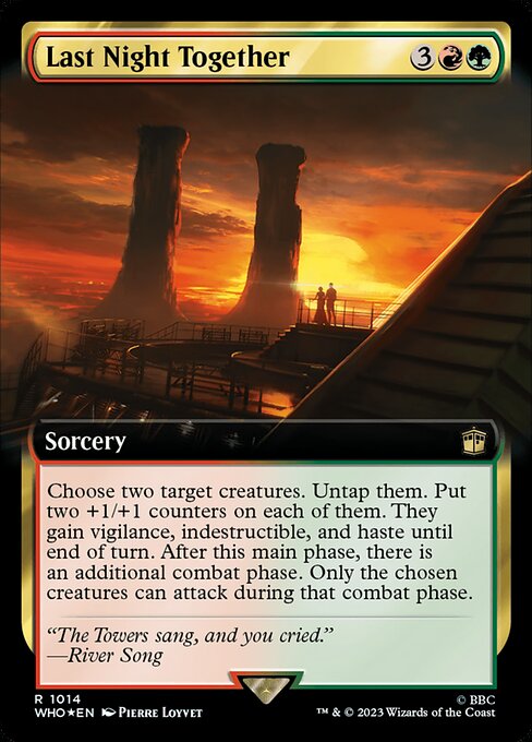 Last Night Together (1014) [Doctor Who] [Extended Art]