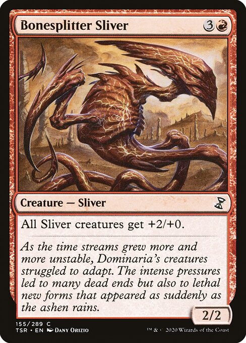 Bonesplitter Sliver (155) [Time Spiral Remastered]