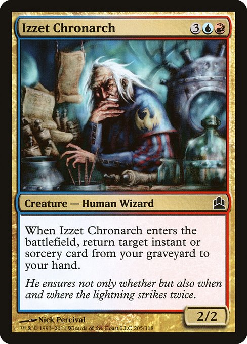 Izzet Chronarch (205) [Commander 2011]