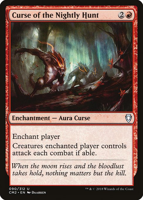 Curse of the Nightly Hunt (90) [Commander Anthology Volume II]