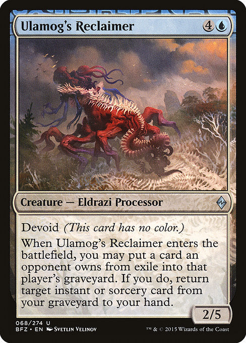 Ulamog's Reclaimer (68) [Battle for Zendikar]