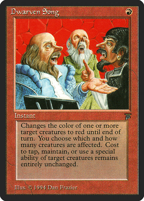 Dwarven Song (143) [Legends]