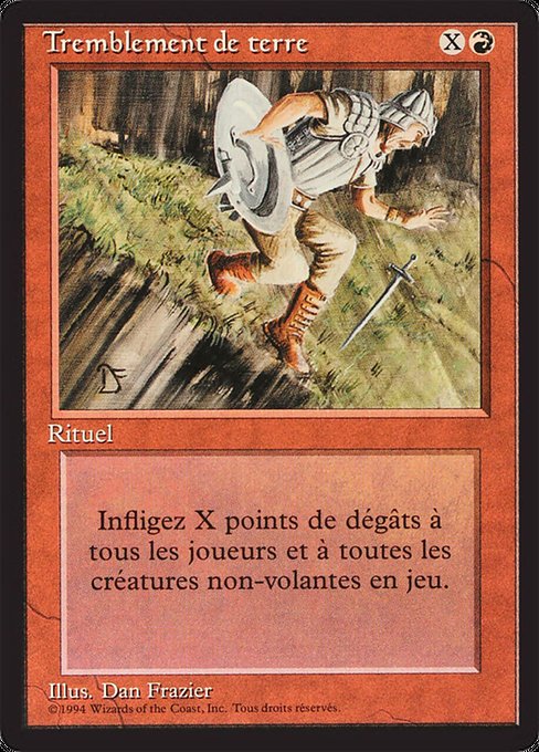Earthquake (148) [Foreign Black Border]