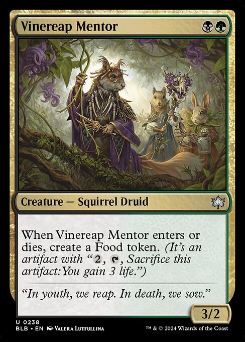 Vinereap Mentor (238) [Bloomburrow]