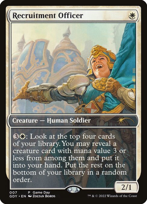 Recruitment Officer (7) [Game Day Promos]