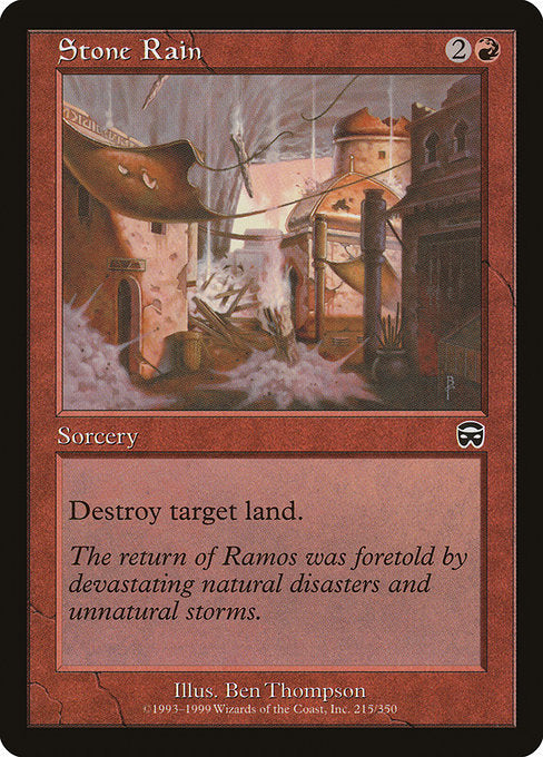 Stone Rain (215) [Mercadian Masques]
