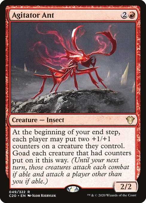 Agitator Ant (49) [Commander 2020]