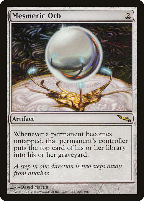 Mesmeric Orb (204) [Mirrodin]
