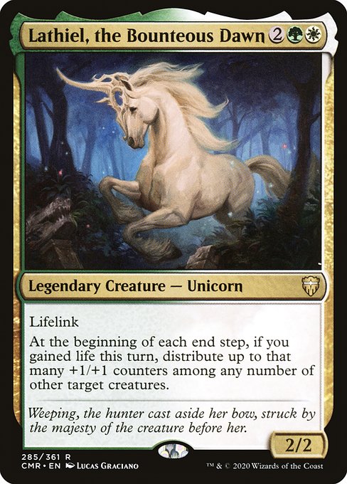 Lathiel, the Bounteous Dawn (285) [Commander Legends]