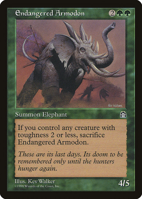 Endangered Armodon (107) [Stronghold]