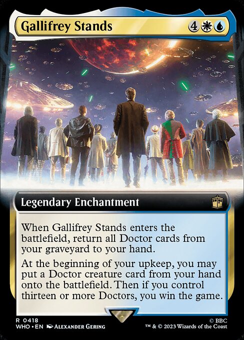 Gallifrey Stands (418) [Doctor Who] [Extended Art]