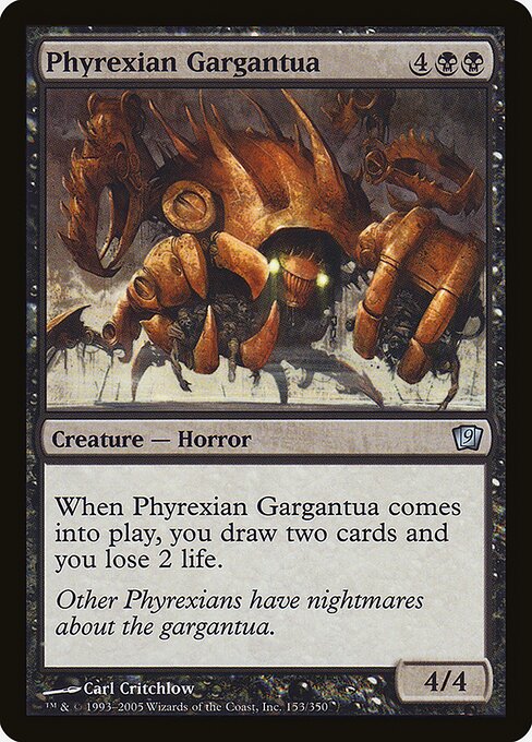 Phyrexian Gargantua (153★) [Ninth Edition]