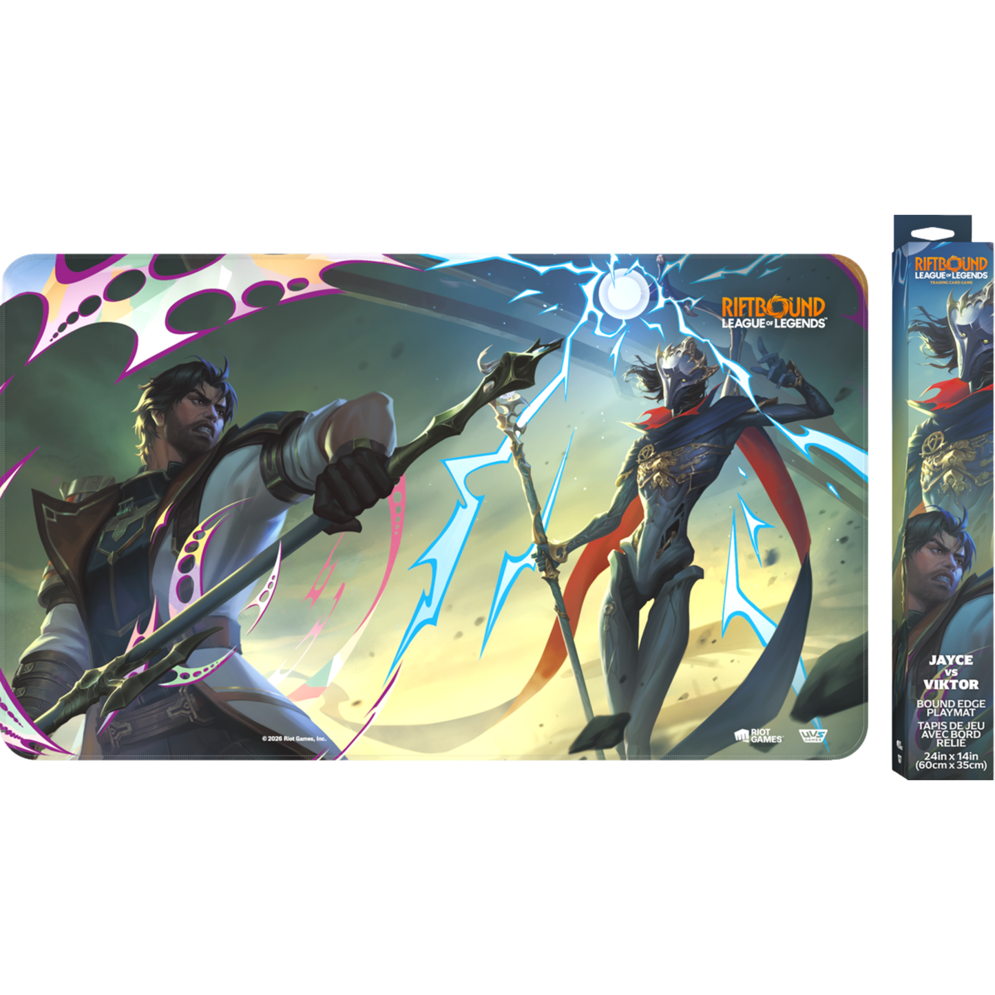 Riftbound Vendetta Playmat: Jace vs. Viktor