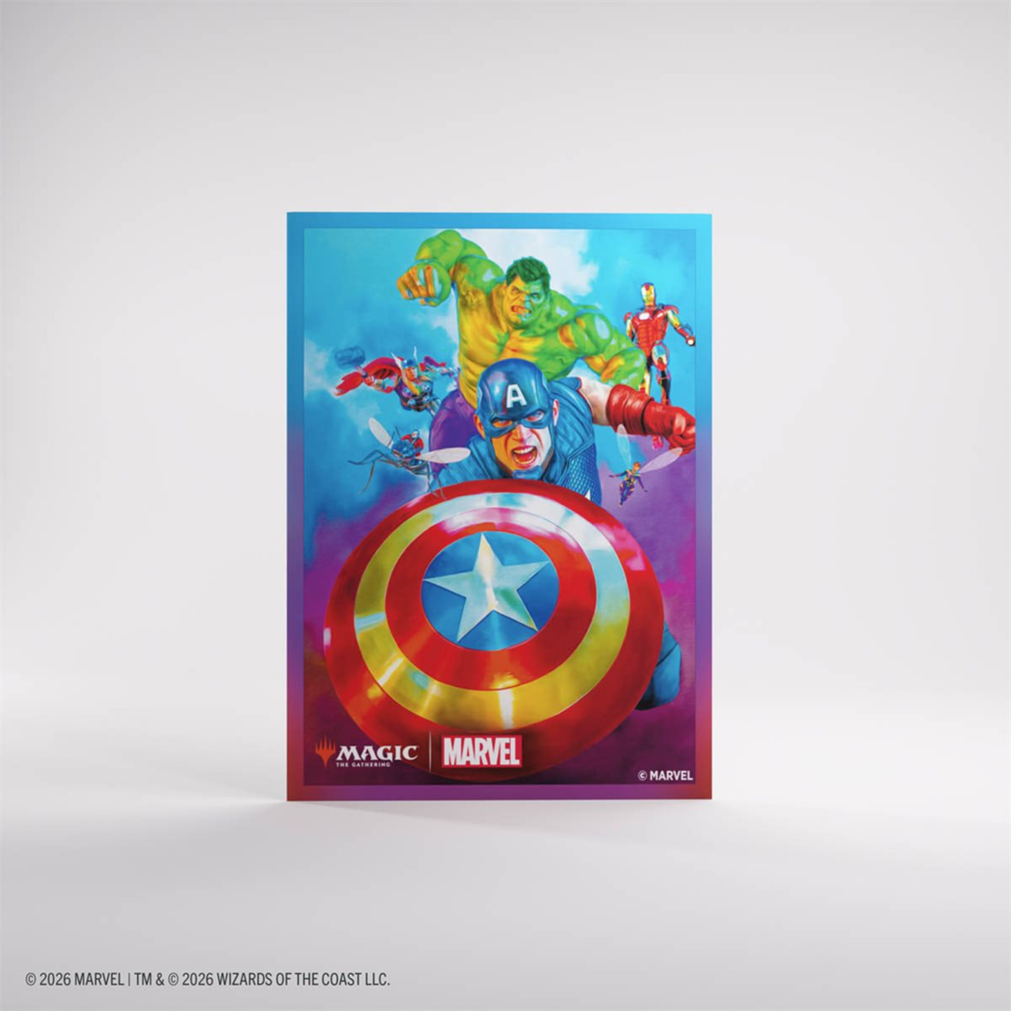 Marvel Super Heroes: Premium Art Sleeves: Captain  America