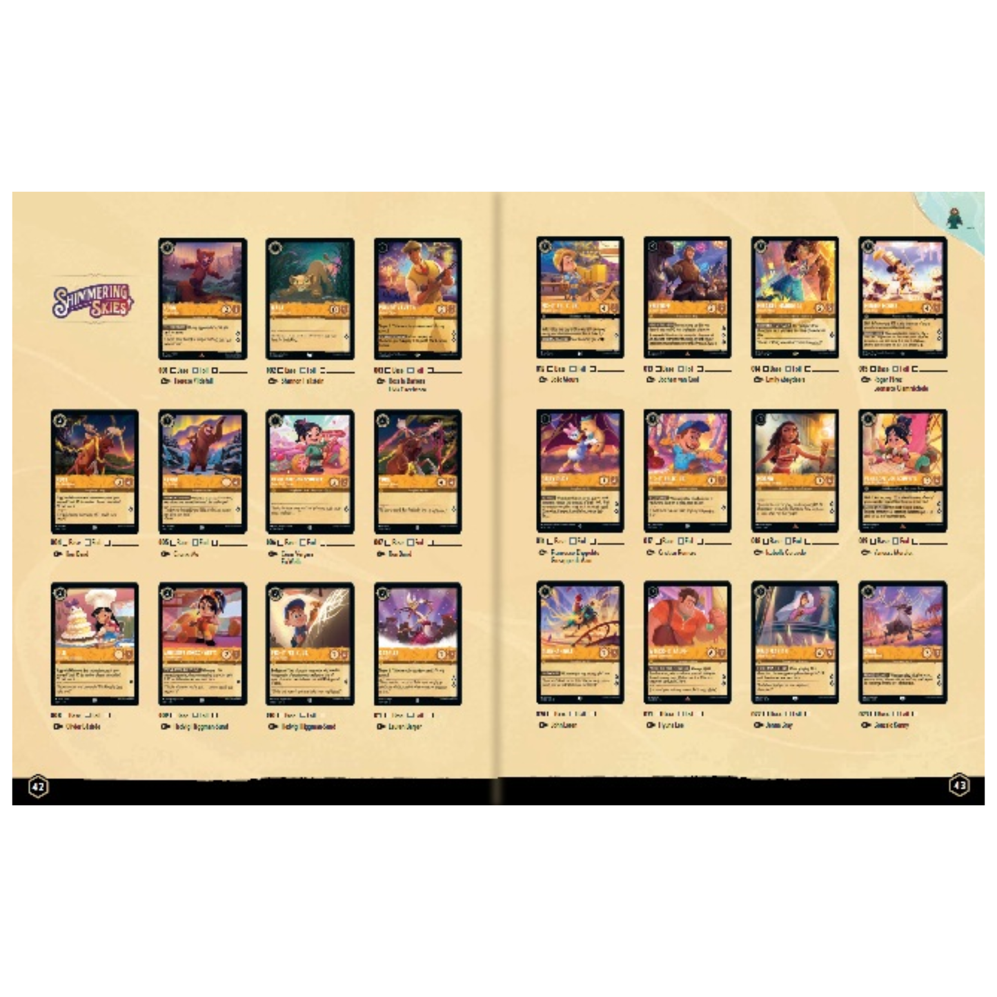 Disney Lorcana Official Collector's Guide: Sets 5-8