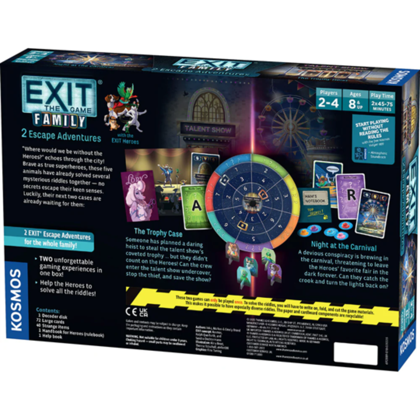 Exit Family The Trophy Case/Night at the Carnival