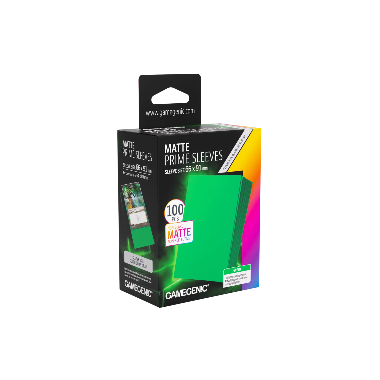 Gamegenic Matte Prime Sleeves (2026 Repackaging) 100ct
